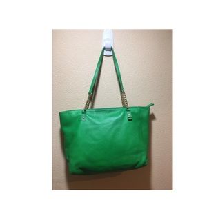 Michael Michael Kors shoulder green bag